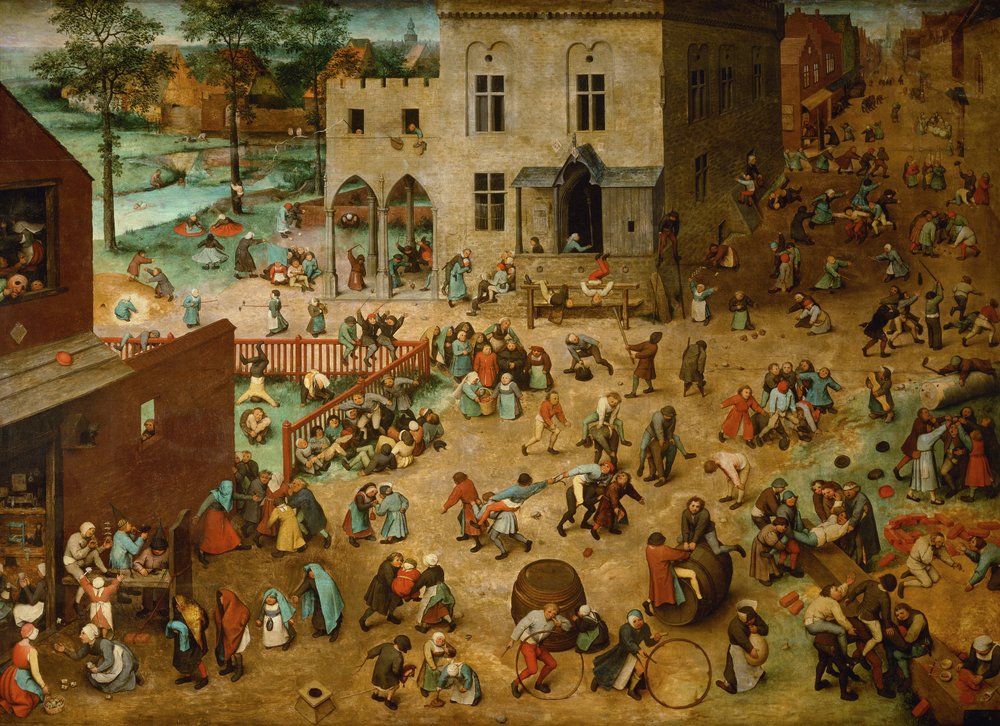 Kinderspelen - Pieter Bruegel de Oude, het schilderij dat centraal staat in Levend Bruegel