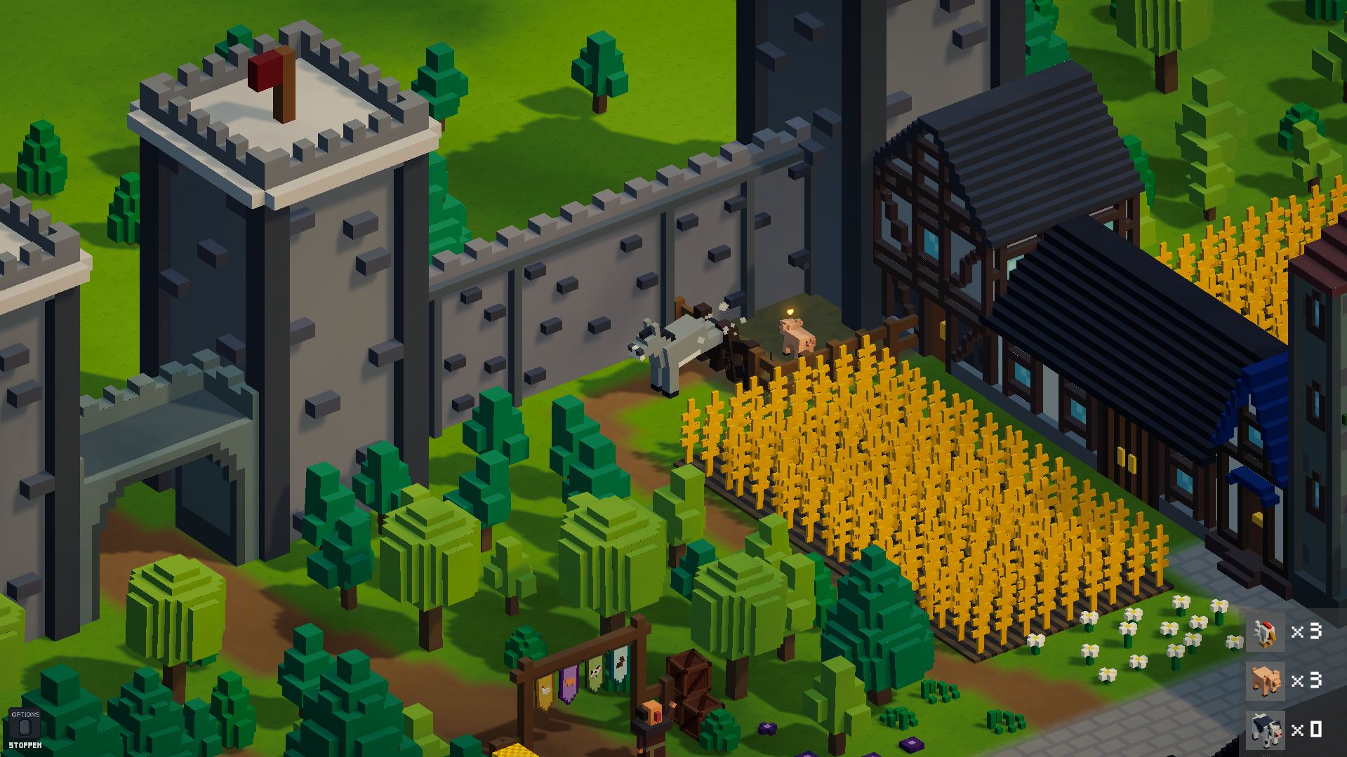 Tower of Tales - Mojo Gamedesign door Joppe Monnens - ezel trapt in puzzel gameplay